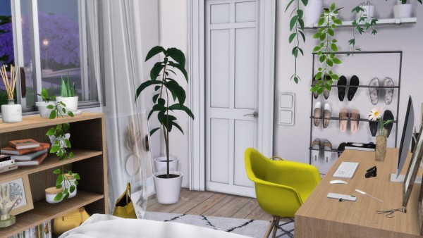  Models Sims 4: Little yellow room