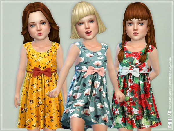  The Sims Resource: Toddler Dresses Collection P119 by lillka