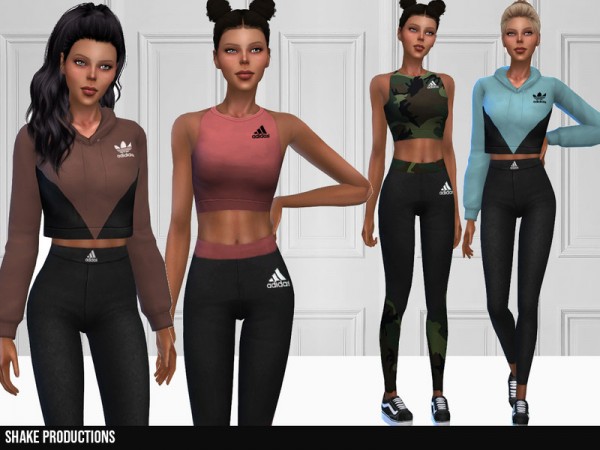  The Sims Resource: 340 Top and Pants by ShakeProductions