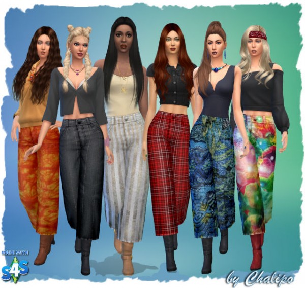 All4Sims: Culotte pants rock by Chalipo