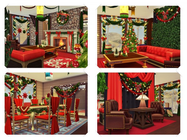  The Sims Resource: AZYL   Christmas in the mountains by marychabb
