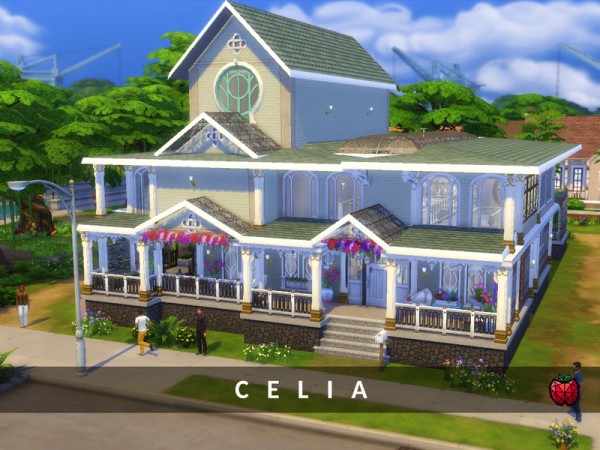  The Sims Resource: Celia House no cc by melapples