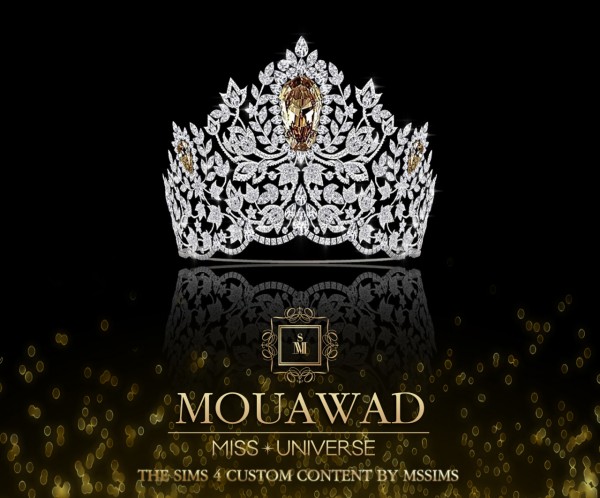  MSSIMS: Mouawad miss universe   crown