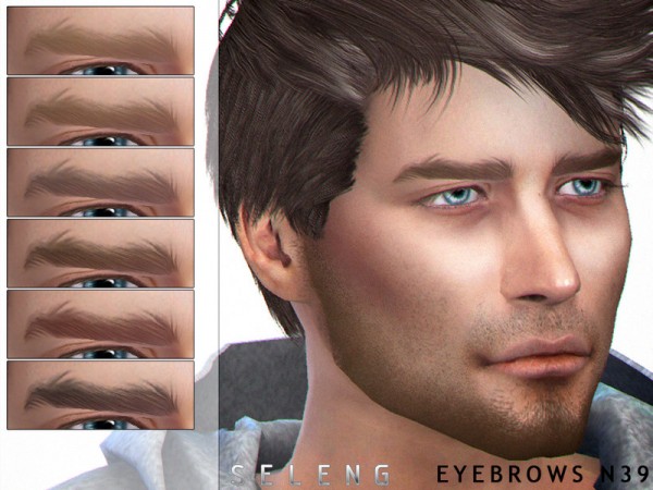  The Sims Resource: Eyebrows N39 by Seleng