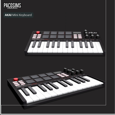  Paco Sims: Akai mini keyboard decor