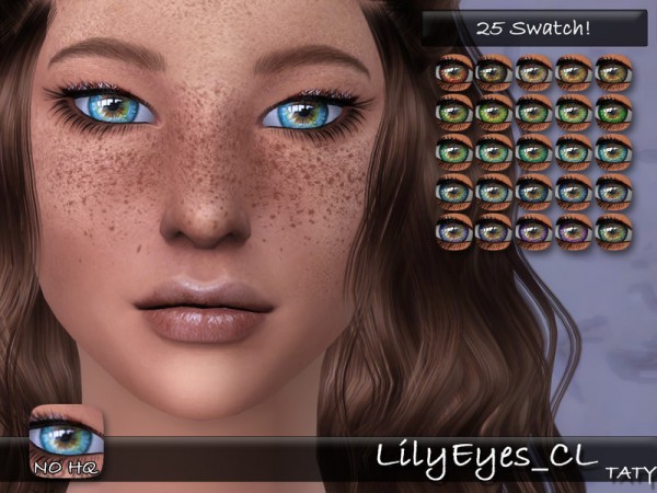  The Sims Resource: Lily Eyes by taty