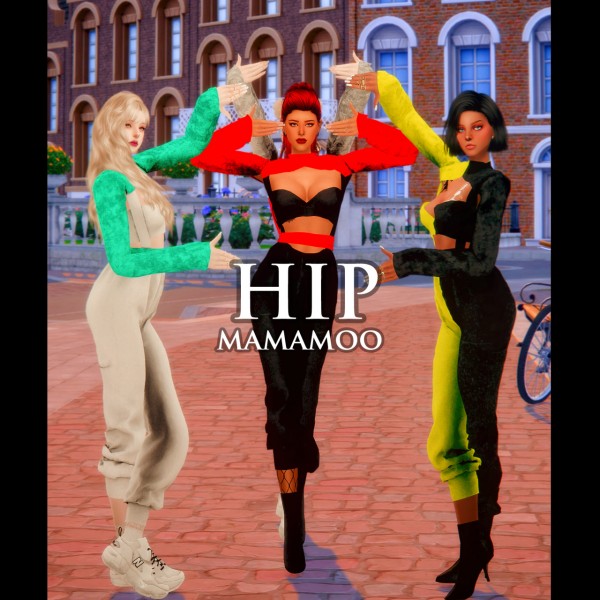  Rimings: Hip Mamamoo   Group Poses
