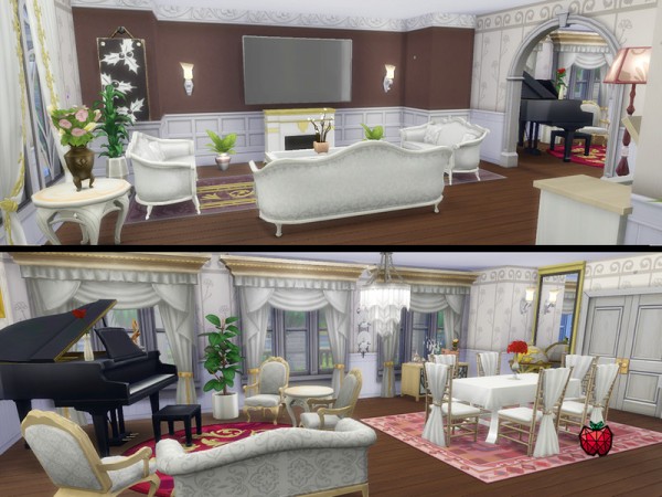  The Sims Resource: Celia House no cc by melapples