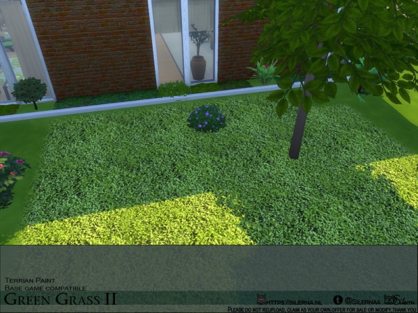  The Sims Resource: Green Grass II by Silerna