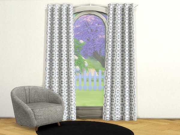  All4Sims: Curtains by  Oldbox