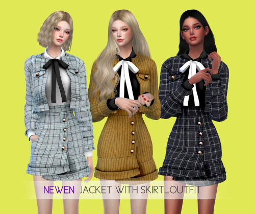  Newen: Jacket with skirt   modified