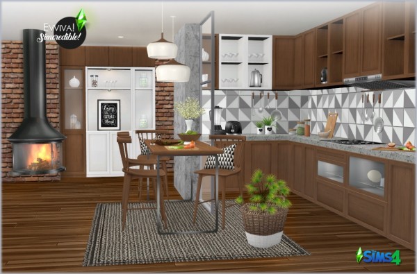  SIMcredible Designs: Evviva Kitchen
