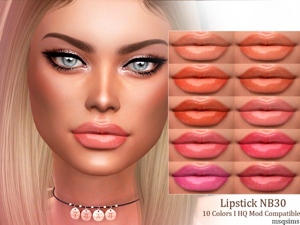  MSQ Sims: Lipstick NB30