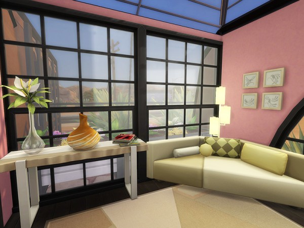  The Sims Resource: Carolina Modern House by Ineliz