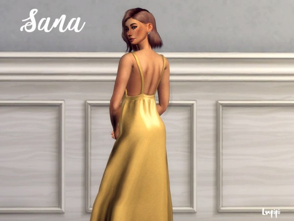  The Sims Resource: Sana dress by Laupipi
