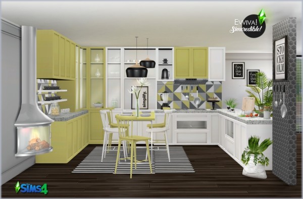  SIMcredible Designs: Evviva Kitchen