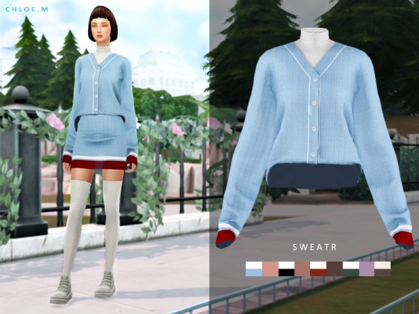  The Sims Resource: Sweater by ChloeM