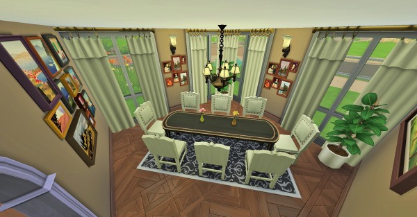  Mod The Sims: One Story with basement by heikeg