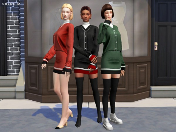  The Sims Resource: Sweater by ChloeM