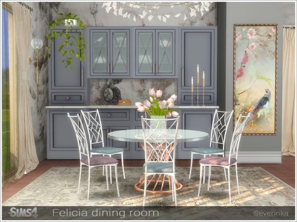 Sims 4 Sims 2 Natalia Dining Room