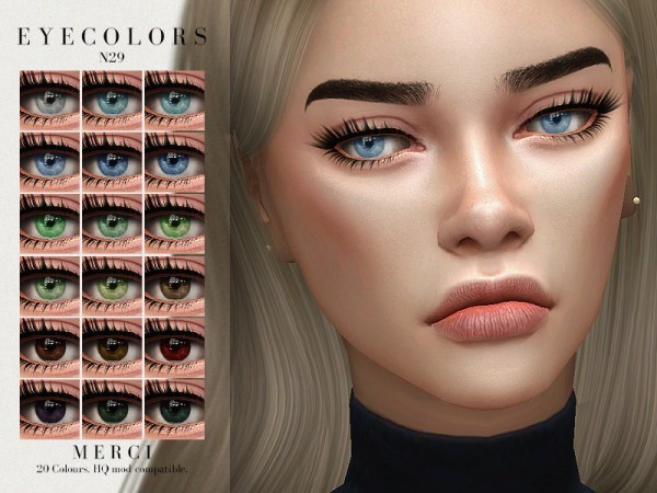  The Sims Resource: Eyecolors N29 by Merci