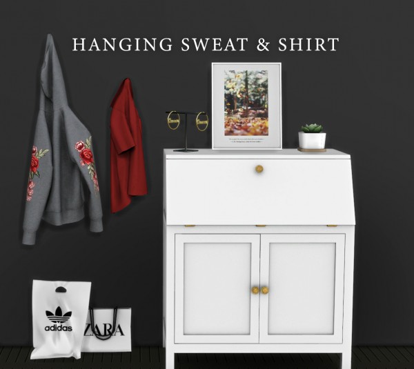  Leo 4 Sims: Hanging Clothes