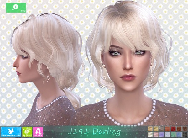  NewSea: J191 Darling Free Hairstyle
