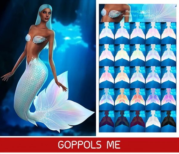  GOPPOLS Me: Mermaid Tail G2