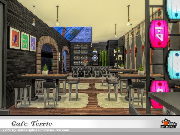  The Sims Resource: Cafe Terrie by autaki