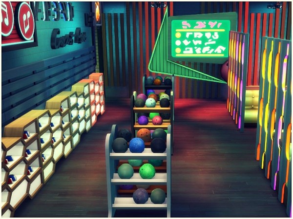  The Sims Resource: Night Bowling by lotsbymanal