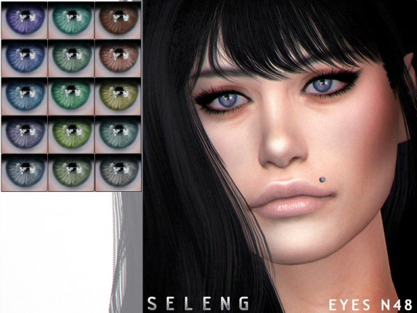  The Sims Resource: Eyes N48 by Seleng