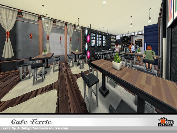  The Sims Resource: Cafe Terrie by autaki