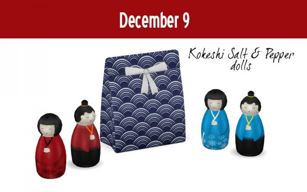  Around The Sims 4: Kokeshi Salt and Pepper Doll