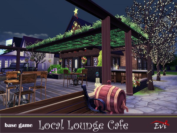  The Sims Resource: Local Lounge Cafe by evi