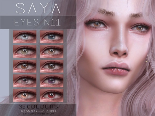  The Sims Resource: Eyes N11 by SayaSims