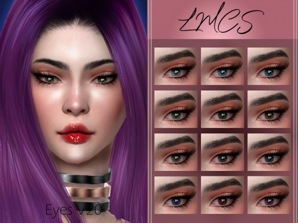  The Sims Resource: Eyes V20 by Lisaminicatsims