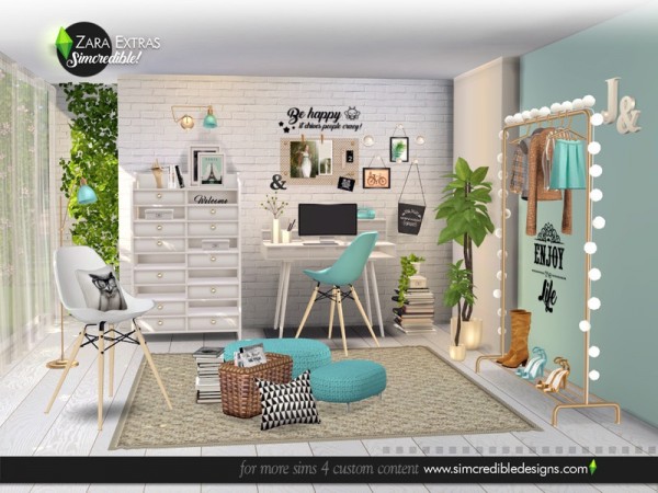  The Sims Resource: Zara Extras livingroom by SIMcredible!