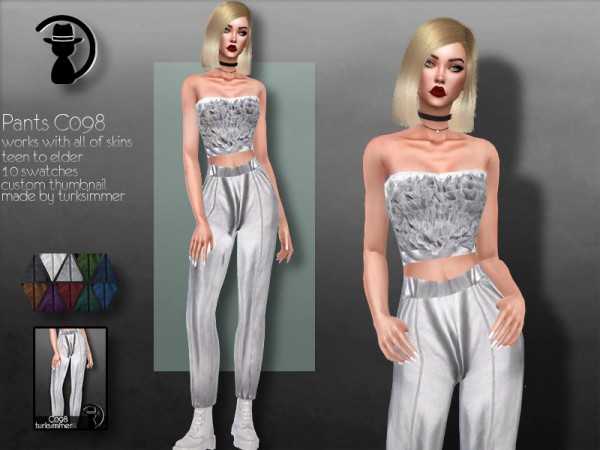  The Sims Resource: Pants C098 by turksimmer