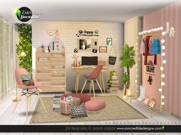  The Sims Resource: Zara Extras livingroom by SIMcredible!