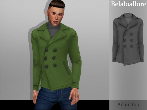  The Sims Resource: Adam top by belal1997