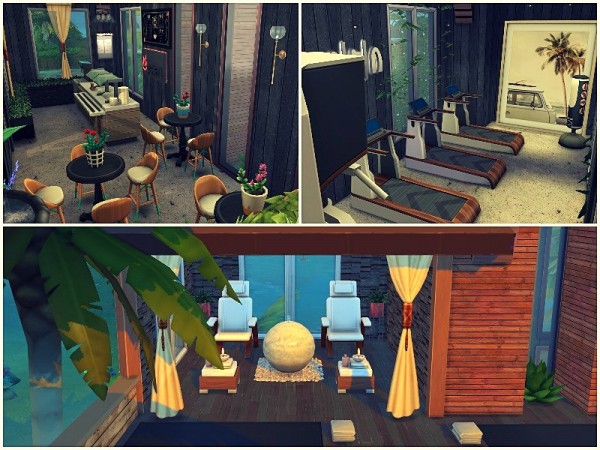  The Sims Resource: White Sand Spa by lotsbymanal
