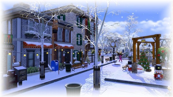  Luniversims: Christmas Village by chipie cyrano