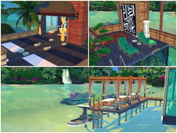  The Sims Resource: White Sand Spa by lotsbymanal