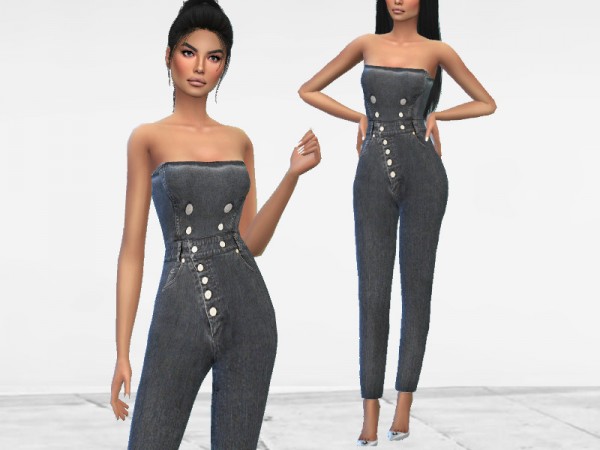  The Sims Resource: Marissa Jumpsuit by Puresim