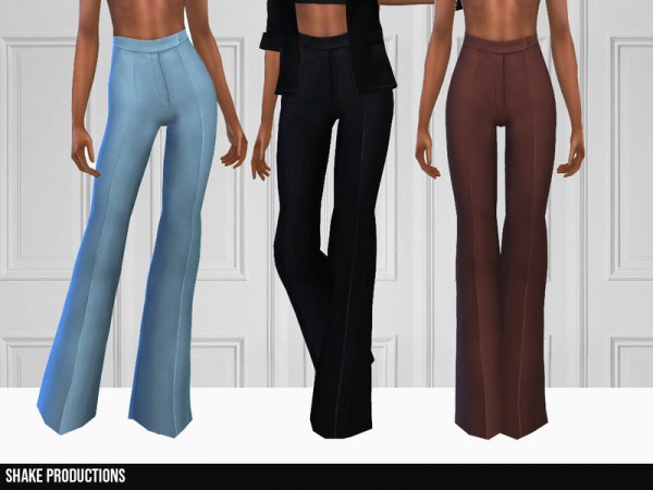  The Sims Resource: 344 Flare Pant byShakeProductions