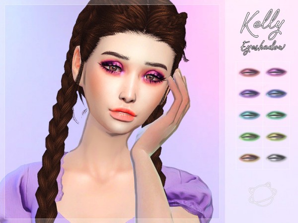  The Sims Resource: Kelly Eyeshadow by YuumiaUniverse