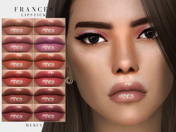  The Sims Resource: Frances Lipstick by Merci