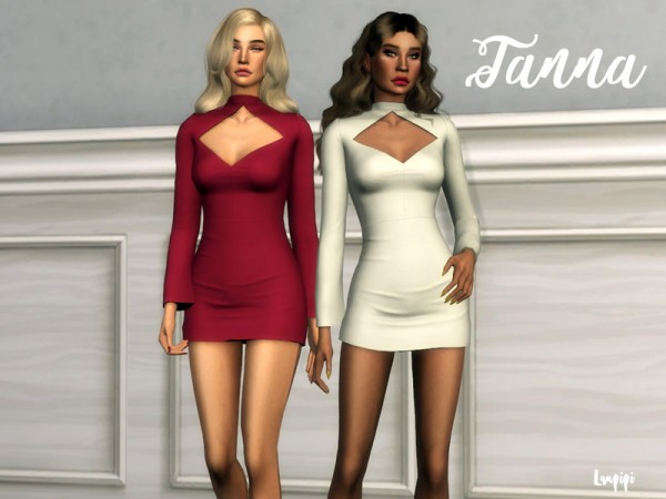  The Sims Resource: Tanna dress by laupipi