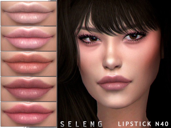 The Sims Resource: Lipstick N40 by Seleng