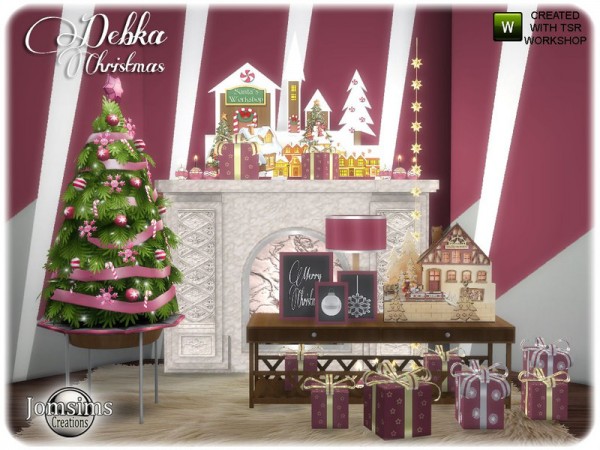  The Sims Resource: Debka christmas living part 2 by jomsims